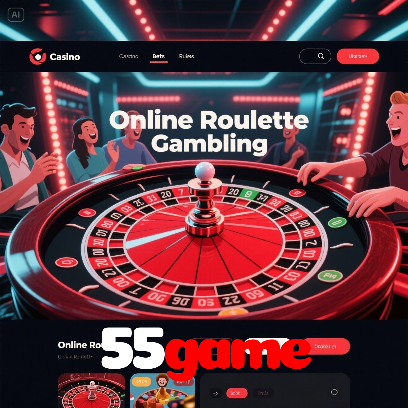 55game - A diversão e a sorte estão no cassino online mais seguro!
